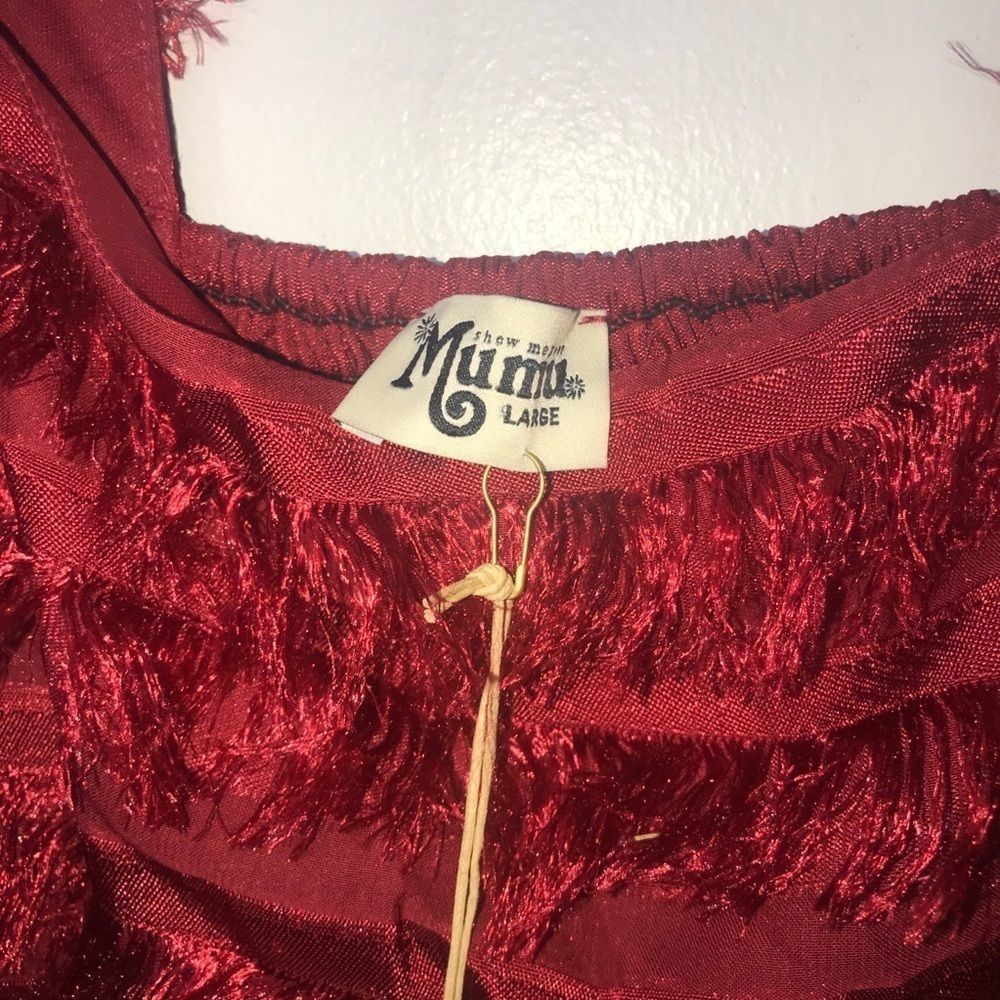 NWT Show me your MuMu aria fringe dress Large - Picture 11 of 13